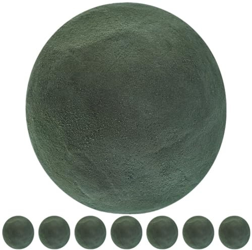 EXCEART 8stücke Schaumstoffkugeln Für Blumenarrangements Hochdichter Blumenschaum Zur Wasserspeicherung DIY Blumengestecke Für Hochzeiten Und Kreative Projekte Rund