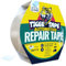 Tiger Tape® Waterproof Outdoor Clear Repair Tape. A Clear Duct Tape for repairs on transparent plastic materials and temporary repairs on cracked glass. 48mm x 5m