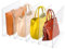 Clutch Organizer, Regalteiler Schränke mit 5 Fächern Trennwände aus ABS Handtasche Organisatoren Kleidung Trennwand Regal Abnehmbare Regal-Trenner für Schlafzimmer Küche Schränke (Transparent)