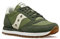 Saucony Jazz Original Herren-Sneaker, Forest/Cream, 42.5 EU