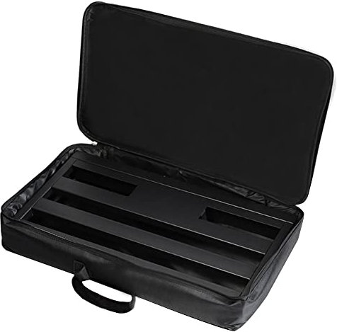 Lobamop Gitarren-Effekt-Pedalboard-Tasche, Tragetasche für Gitarrenteile, gepolsterte Tasche für Gitarrenteile