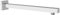 JINYOMFLY 40cm Brausearm Wandarm Duscharm für Kopfbrause Regenbrause Duschbrause, Verlängerung Duschkopf Arm für Badezimmer Fester Duschkopf, Edelstahl, an der Wand montiert (Silber)