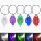 MODOAO LED Mini Flashlight, 5 Pack Multicolor, Portable with Keychain, Emergency Light for Camping, Hiking, Traveling, Outdoor