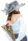 Hooaat Damen Sommer Organza Ausflug Strand Hut Sonnenhut für Mädchen Organza Retro Floral Dekorative Tüll Hut Derby Hut Party Brüllen 20er Jahre Kopfbedeckung