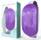 Slimpal Ceinture chauffante rechargeable sans fil pour soulager la douleur, portable, électrique, USB, coussin chauffant menstruel, cadeau pour femmes et filles, Violet
