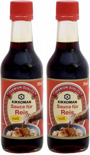 Kikkoman Sauce Soja Sucrée le Flacon 250 ml (Lot de 2)