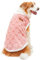 BRTNUP Fleece Hundepullover für Kleine Hunde Sweatshirt Winter Warme Hundejacke Hundemantel für Kleine Hund Katze Yorkie Chihuahua Kätzchen (Rosa, L)