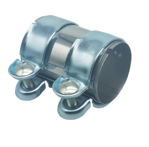 Silencieux Voiture Kit De Serrage Réglable Échappement Voiture Outil Bricolage Pince Acier Inoxydable 2 Pouces Et 2,5 Pouces Manchon Jonction Connecteur D'échappement Tuyau D'échappement(70mm)