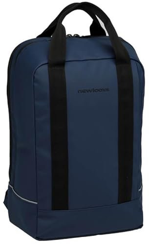 New Looxs Odense Nevada Rucksack - Fahrradtasche und Rucksack in einem - 100% Wasserdicht Dank Regenhülle - Mit Fach für 17' Laptop - E-Bikes Geeignet - Dunkelblau