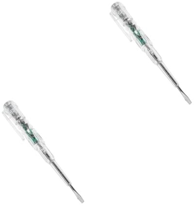 jojofuny 2St Induktiver Prüfstift schrauben Bohren einstellbar Maschine kabellos Auto -Draht-Tester Schaltungstester elektrischer tester Kontaktspannungsprüfstift Lichtkreistester Abs