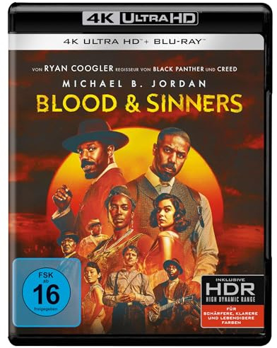 Blood & Sinners (4K Ultra HD) + (Blu-ray)