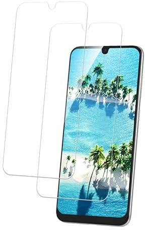 2 Stück 0.33mm Ultra-klar Schutzfolie für Samsung Galaxy A50 Panzerglas, Anti-Staub Panzerfolie für Schutzglas Samsung Galaxy A50 Displayschutz, 9H Härte Flexible Displayfolie
