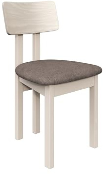 Mirjan24 Esszimmerstuhl Kizeko II, Polsterstuhl, Rahmen aus Buchenholz Gepolsterte Sitzfläche aus Stoff Stuhl für Arbeitszimmer Esszimmer Küchenstuhl (Cashmere/Hygge 20)