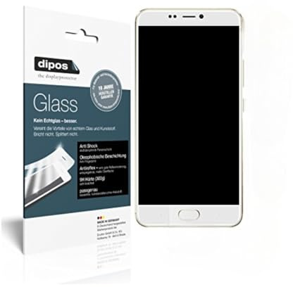 dipos I 2x Screen Protector matte compatible with Allview X4 Soul Style Flexible Glass 9H Display Protection