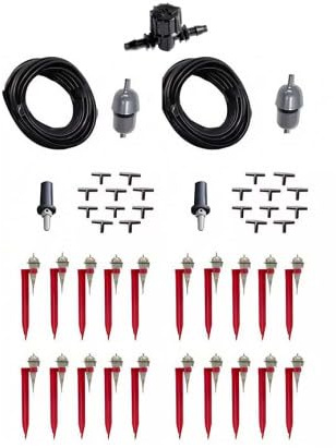 IRISO Kit réserve 20 goutteurs avec Supports + 1 Robinet Offert