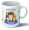 Planetacase - Taza Camarera - Regalo Original Camareros Restaurante Bar - Cerámica 330 mL - Taza Desayuno Apta para Microondas y Lavavajillas - Resistente a Lavados