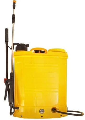 OISE ART STORE Trade Shop - Pompa A Spalla Elettrica Manuale A Batteria Nebulizzatore Spruzzino 18 Lt