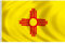 GORISE New Mexico Staatsflagge bestickt, 9 x 152 cm, amerikanische Flaggen für Outdoor-Dekoration, NM Staatsflaggen für Terrasse, Rasen und Garten Dekor (New Mexico Flagge 3 x 5)