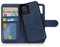 MyGadget Flip Case für Samsung Galaxy A71 4G - [ abnehmbare Magnet Hülle ] - Handyhülle aus Kunstleder - [ Klapphülle mit Kartenfach ] Schutzhülle in Dunkelblau