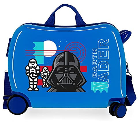 Star Wars Galactic Empire Kinderkoffer, Blau, 50 x 38 x 20 cm, starr, ABS, seitlicher Zahlenkombinationsverschluss, 34 l, 1,8 kg, 4 Räder, Handgepäck.