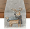 Artoid Mode Elch Schneeflocken Schal Weihnachten Tischläufer, Küche Tisch Dekoration Drinnen Urlaub Party Dekor 40x140 cm