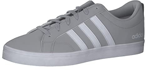 adidas Unisex VS Pace 2.0 Shoes, grey two/Cloud white/Cloud white, 13.5 UK