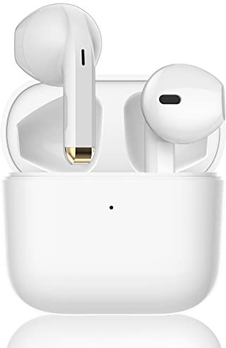 Bluetooth Kopfhörer,In-Ear Drahtlose Kabellose Kopfhörer,Noise-Cancelling-Kopfhörer für immersiven Klang,42 Stunden IPX7 Wasserdicht Smart Touch Wireless Kopfhörer,für iPhone Samsung Xiaomi Huawei