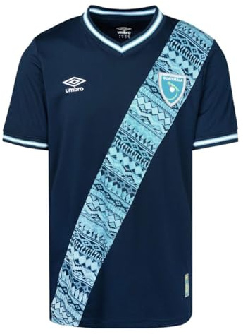 Umbro Men's Guatemala Soccer Jersey Guatemala Men's Away Jersey 2023 (Pack of 1)