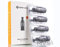 GEEKVAPE WENAX M1, 0.8ohm Cartridge - 2ml, 4pcs/Scatola - For GEEKVAPE Wenax M1 Pod Kit, 1.0 unità