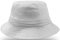 noTrash2003 Trendiger Fischerhut Bucket Hat Cotton Twill Anglerhut Sommerhut Sonnenhut für Damen und Herren mit Schweissband (Weiss)