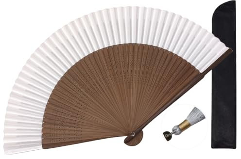 Faltbarer Handfächer aus japanischem Bambus, Klappbarer Ventilator