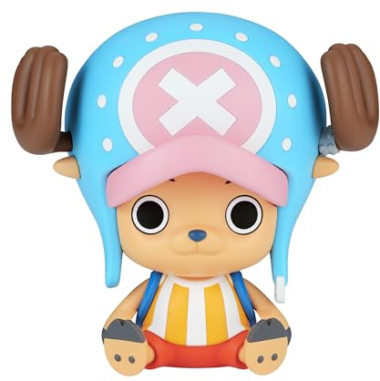 Banpresto Chopper One Piece Actionfigur, Sofvimates Fish-Man Island Ver. 11 cm, Mehrfarbig, BP89560P, weiche Vinylstatue, sammelbar und detailliert, ideal für Anime-Fans.