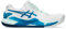 ASICS Damen Gel-Resolution 9 Clay Sneaker, Weiss/BLAU, 40.5 EU