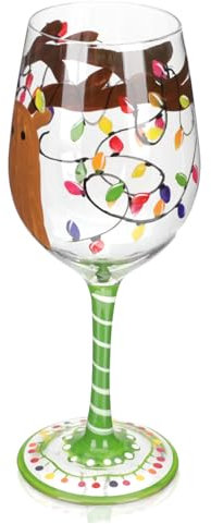 ABOOFAN 2 Pz Calice Di Vino Delicato Calice Da Vino Per Uso Domestico Bicchieri Da Vino Natalizi Comodo Calice Da Vino Calice Da Vino Decorativo Calice Di Vino Di Natale Tazze Bicchiere