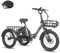 Fafrees F20 Mate E Bike Dreirad Klapprad 20 Zoll für Erwachsene [ Offiziell ] 18,2Ah Akku Herren E-Bike Damen, Elektrofahrrad 180kg, Elektro Dreirad für Erwachsene, Ebike Fatbike 65N.m E Lastenfahrrad