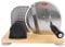 NOENNULL Brotschneidemaschine, Manuelle Brotschneidemaschine, Einstellbare Dicke, Brotschneidemaschine mit Handkurbel, Lebensmittelschneidemaschine für Selbstgemachtes Brot