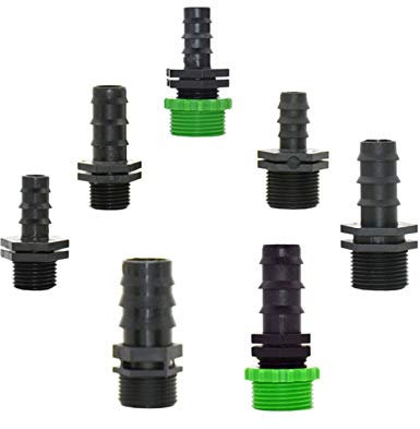 Raccord de tuyau Raccord rapide for tuyau d'arrosage Filetage extérieur 1/2 3/4 à 16 mm 20 mm 25 mm Raccords d'eau for tuyau d'arrosage Robinet d'arrosage et raccord for tuyau 1/2 3/4 40 (Couleur : 3I