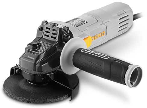 Angle Grinder Power Tool: DEKOPRO 115mm 800W Corded Electric Angle Grinder for Cutting, Polishing and Sanding