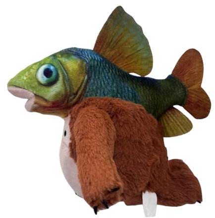 Italian Brainrot Plüschtier - Lustige Animals Figuren Tung Tung Sahur Plüsch Tralalero Tralala Plush Spielzeug Cappuccino Assassino Kuscheltier Geschenke für Kinder Erwachsene Außerirdische Fische