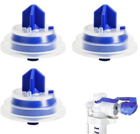 RowGlow 3pcs Membrane Chasse d'eau pour Geberi Impuls 380 Ou 360, Joint Diaphragme D'Étanchéité WC chasse deau, Membrane Remplissage Vanne
