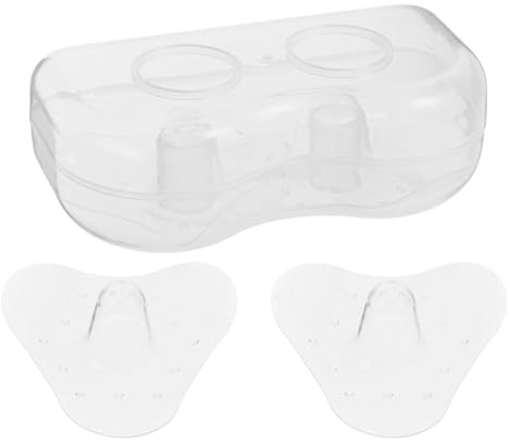 Silikon Brustschützer, 1 Paar, Dreieckig, Transparent