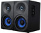 Woxter Dynamic Line Dl-410 FX - Altoparlanti Stereo di gioco 2.0 (alimentati con potenza 150W, Legno, Woofer da 4, 2 tweeter, 3.5 mm, RCA, Bass Reflex di controllo (volume, acuti, bassi), Nero