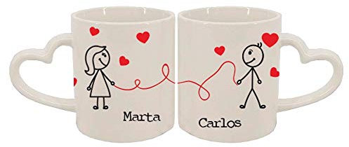 Pack de tazas personalizadas El hilo rojo del destino