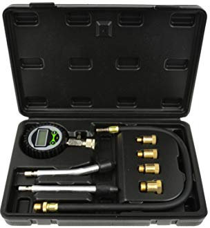 BSD Auto Motor Kompressionsprüfer - Motor Kompression Tester, Zylinder Kompressionsprüfer mit LCD Manometer