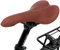Gusti Fahrradsattel Leder - Geraint T. Fahrradsattel Ledersattel weich Sattel Fahrrad Rennrad Echtes Leder (Dunkelbraun)