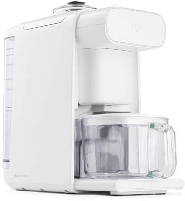 SPRINGLANE Pflanzenmilchbereiter Mila – Motorleistung 210 W, Heizleistung 1000 Watt, Mixer, Sojamilchbereiter, 20.000 U/min, Touchdisplay, 1 Liter, weiß