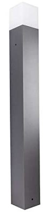 E27 Lichtleiste, grau, IP54, 80 cm