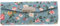 TENDYCOCO Porta Rossetto con Specchio Custodia per Trucco Cosmetica da Viaggio Floreale Custodia Organizer Borsa per Borsa da Donna