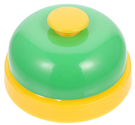 Tischglocke Tischklingel Rezeptionsklingel Handglocke Hotelglocke Essensglocke Anrufglocke Haustiere Trainingsglocken Antwort Buzzer für Hotel Kaffee Bar Restaurant Service Klassenzimmer Büro Grün