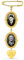 Custom4U Memorial Brosche Anhänger Brautstrauß mit Fotogravur Personalisierte Anstecknadeln Gold mit 2x Fotoanhänger mit Bild Edelstahl Oval Broschen Clip für Kleidung DIY Geschenke